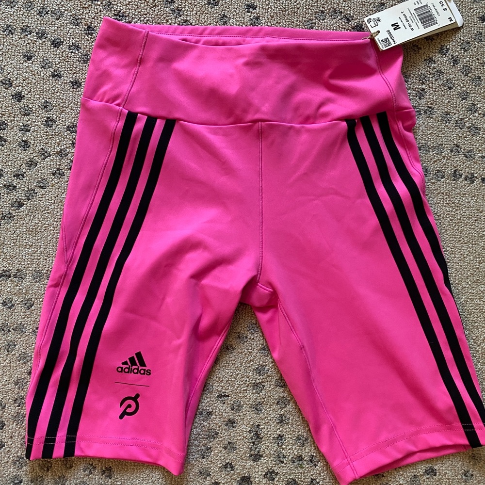 Peleton x adidas shorts